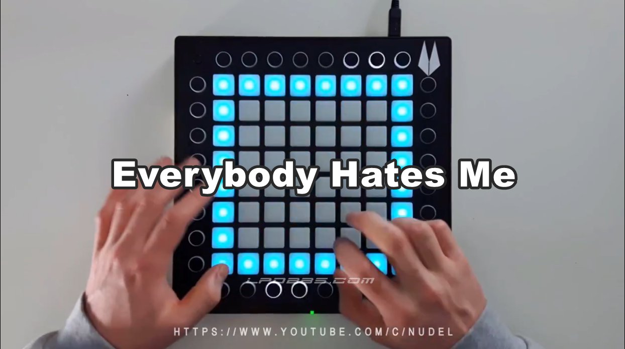 LPDBBS优化-The Chainsmokers - Everybody Hates Me Project    LPDBBS-Launchpad工程,打击垫工程下载